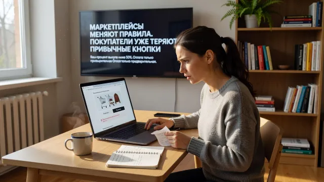 Маркетплейсы меняют правила. Покупатели уже теряют привычные кнопки