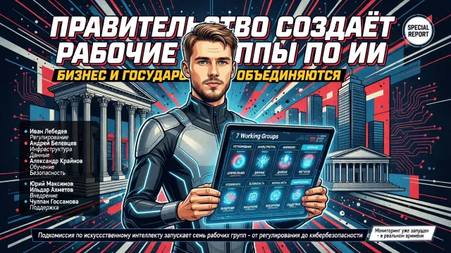 Правительство создаёт рабочие группы по ИИ. Бизнес и государство объединяются