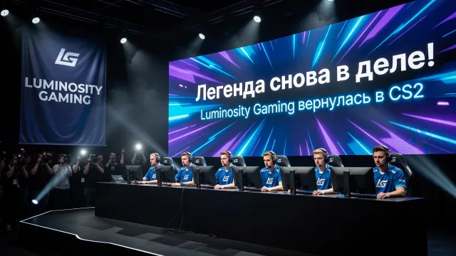 Luminosity Gaming вернулась в CS2. Легенда снова в деле!